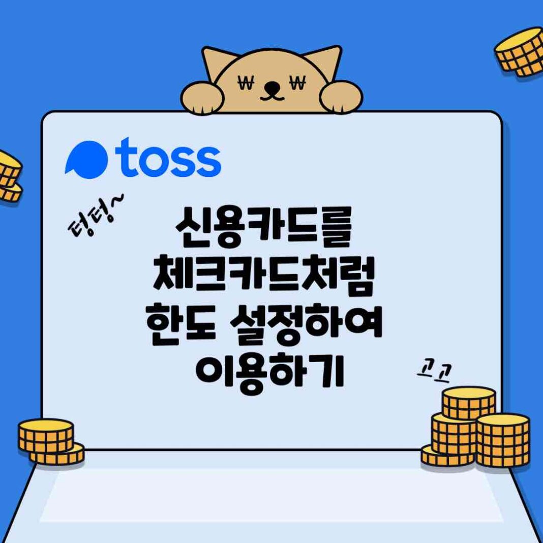 토스 카드값 줄이기